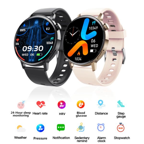 F67 Smartwatch with Blood Component Analysis, 24-Hour Monitoring - Image 4