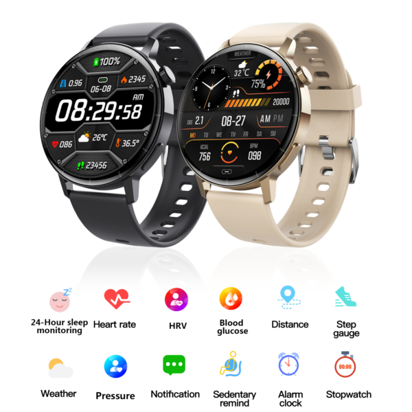 F67S Advanced Health & Fitness Smartwatch with Real Blood Oxygen - Image 2