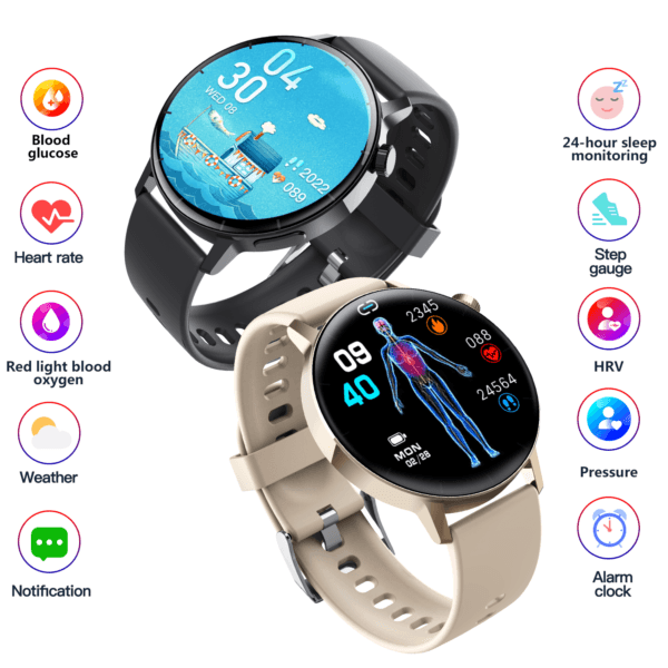 F67S Advanced Health & Fitness Smartwatch with Real Blood Oxygen - Image 3